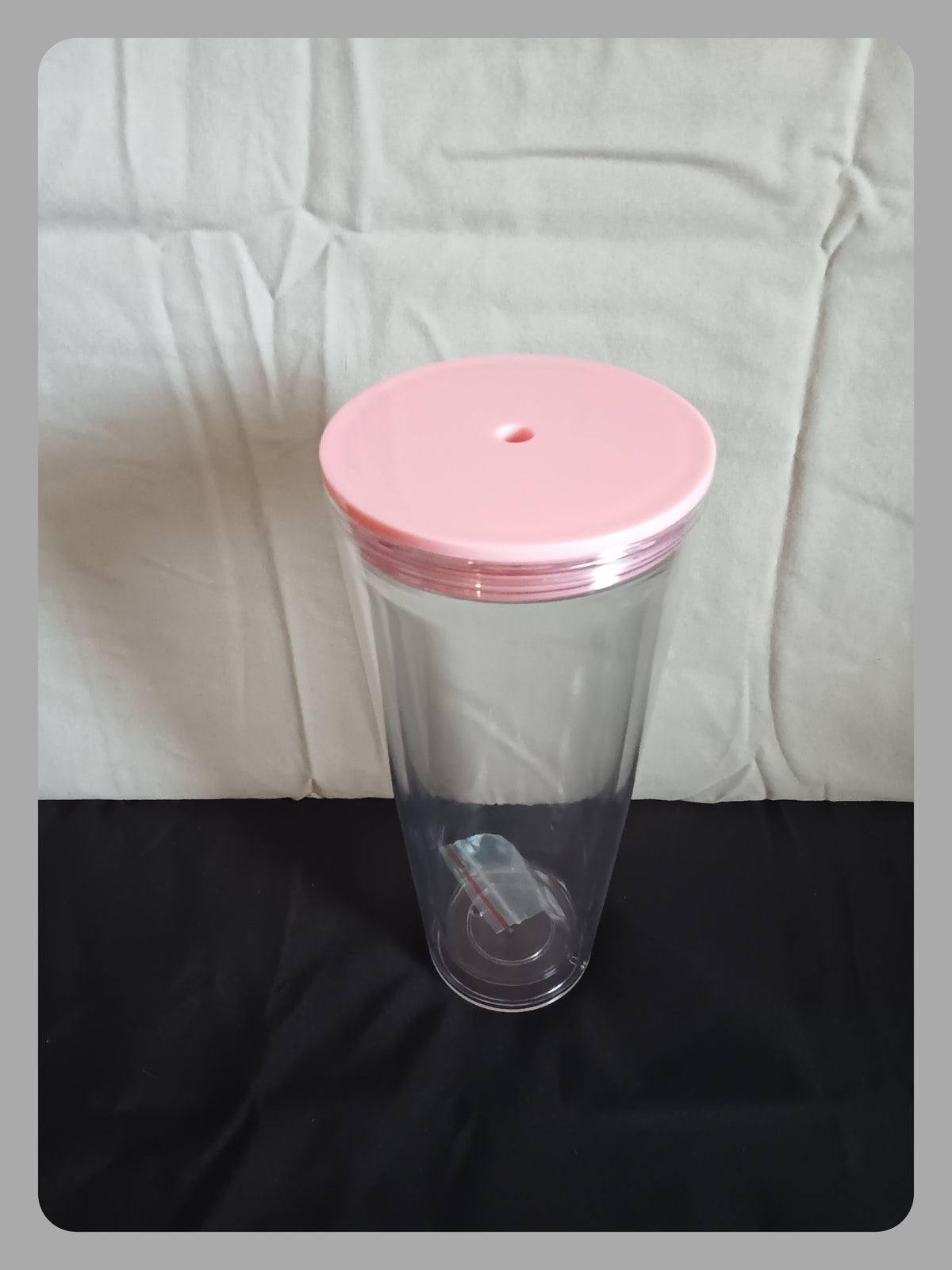 24oz Acrylic SnowGlobe Tumbler