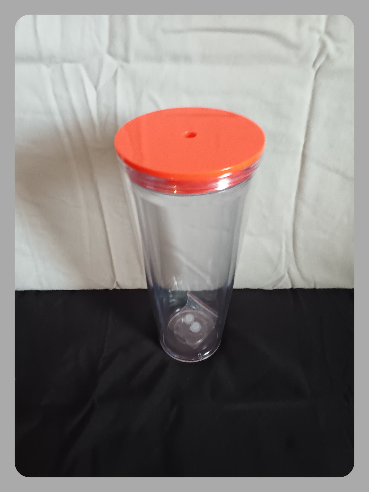 24oz Acrylic SnowGlobe Tumbler