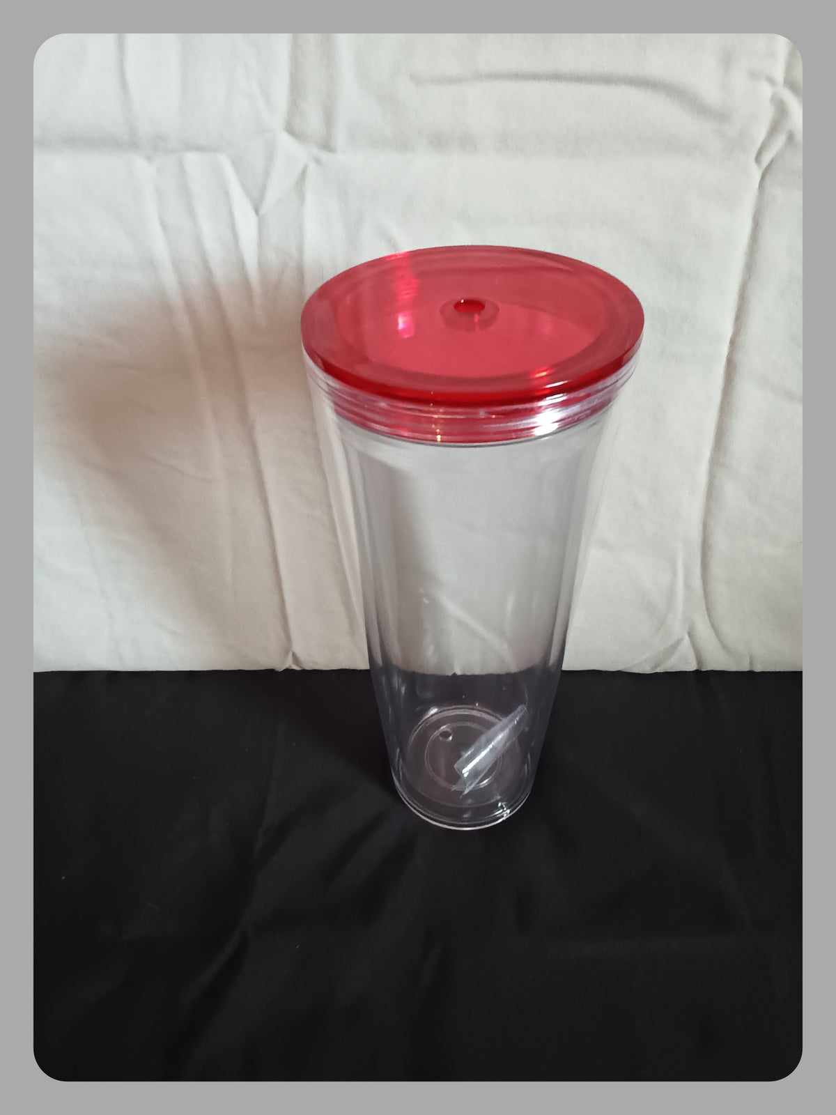 24oz Acrylic SnowGlobe Tumbler