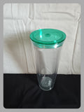 24oz Acrylic SnowGlobe Tumbler
