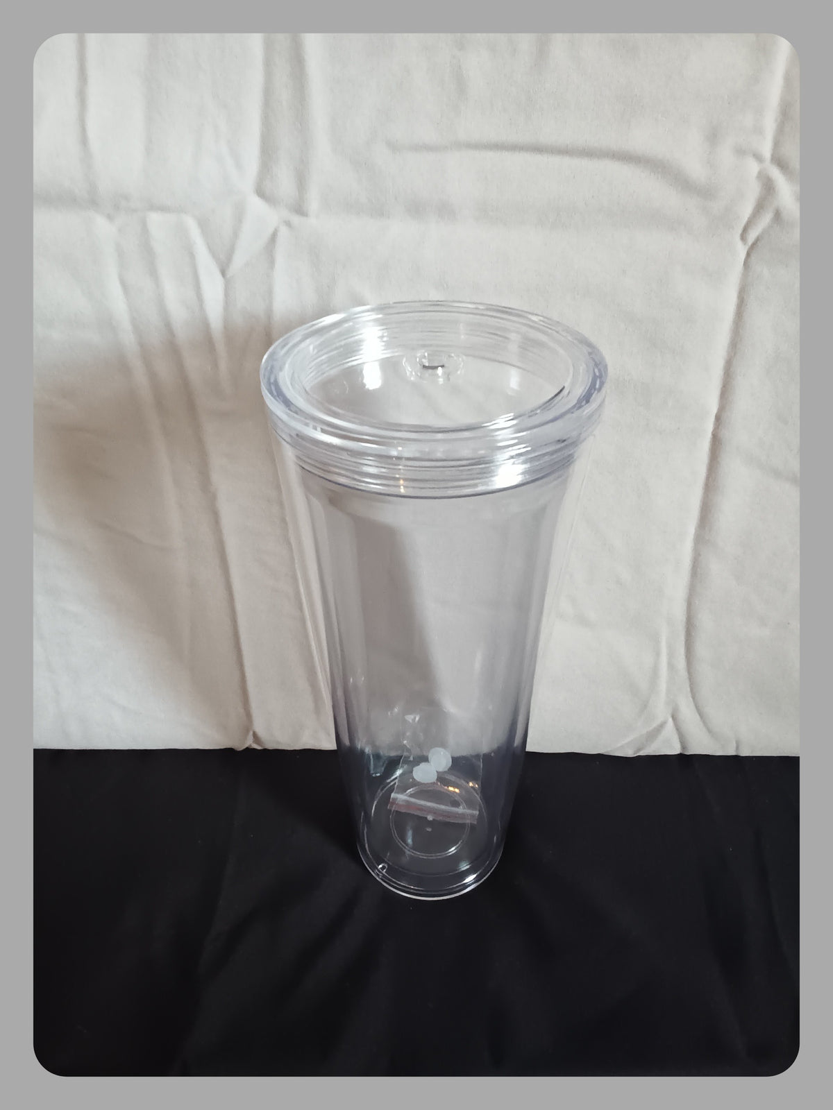 24oz Acrylic SnowGlobe Tumbler