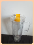 40Oz Acrylic Snowglobe Tumbler Cup