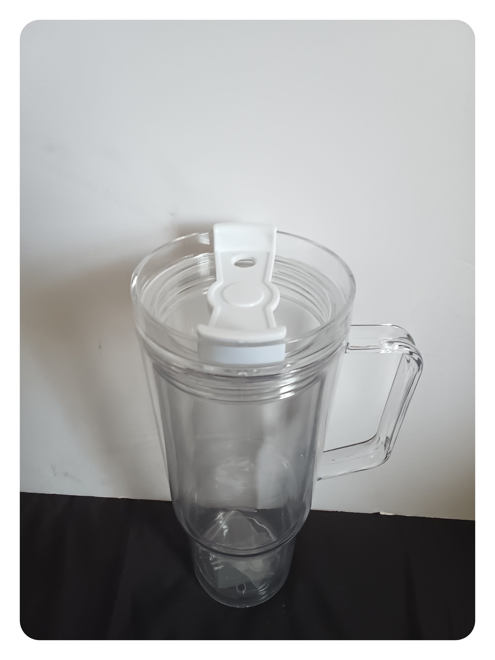 40oz Acrylic Snowglobe Tumbler Cup