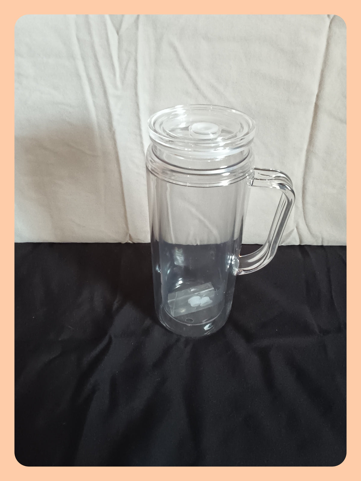 20oz Acrylic SnowGlobe Tumbler