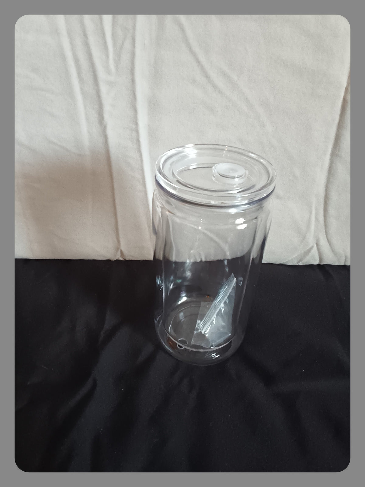 16oz Acrylic SnowGlobe Tumbler